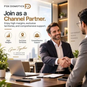 become channel Partner of fox domotics